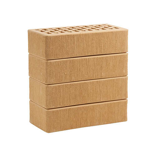 Кирпич ЛСР лицевой керамический пустотелый 1НФ бежевый тростник