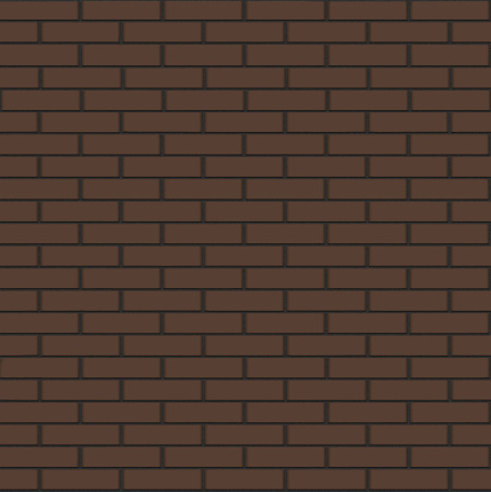 Кирпич Braer лицевой керамический 1НФ коричневый гладкий