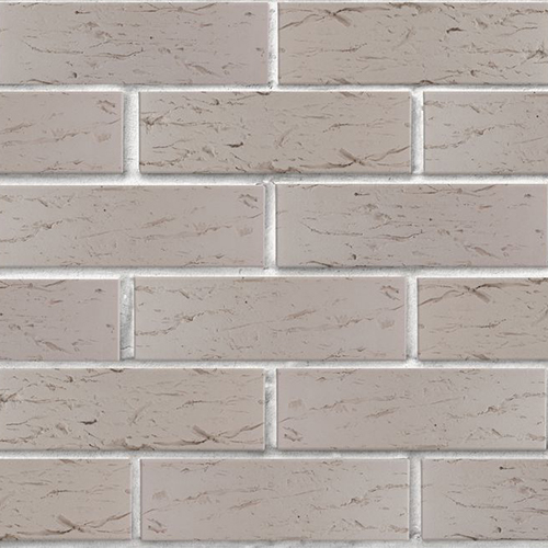 Кирпич ЛСР лицевой керамический пустотелый 1НФ светло-серый рустик