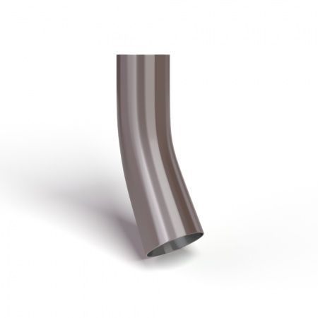 Колено трубы сливное D150 RAL8017