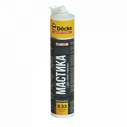 Мастика для гибкой черепицы Docke PIE, 0,33 кг