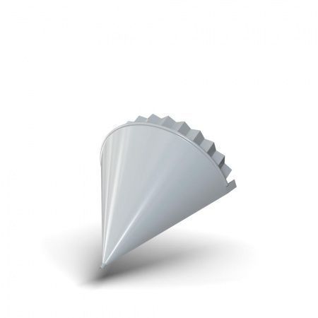 Заглушка конька круглого конусная NormanMP 0.5