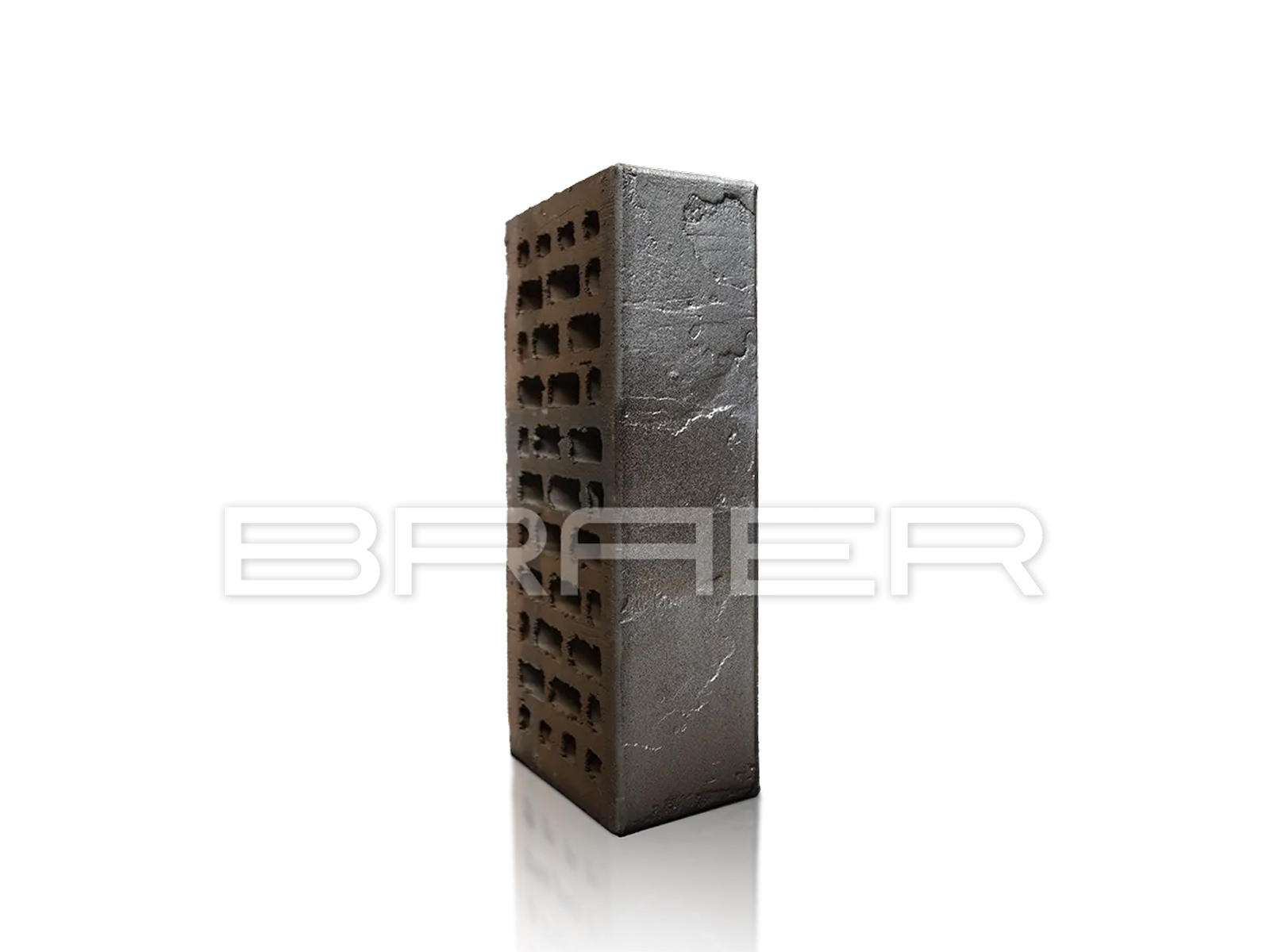 Кирпич облицовочный браер BRAER Pro 34.03М, 1 НФ, М150