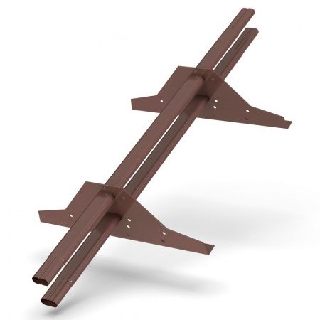 Снегозадержатель трубчатый 1000 RAL8017