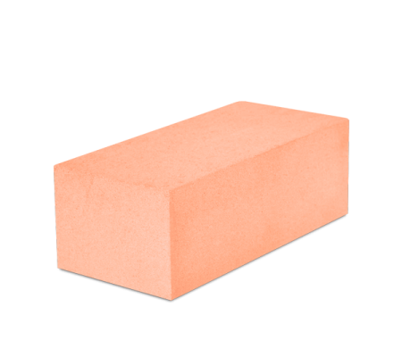 Кирпич силикатный утолщенный 1.4НФ оранжевый КЗССМ