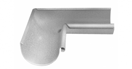 Угол желоба внутренний 90º Aluzinc 125*90мм