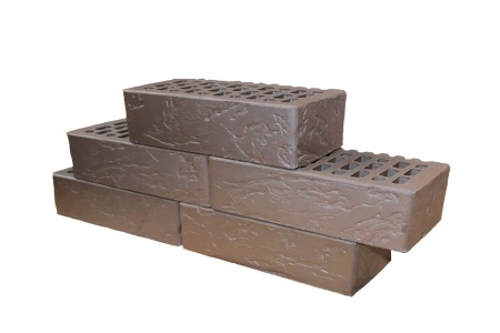 Алексеевский кирпич лицевой 1,4 НФ Бавария black флеш-обжиг венеция