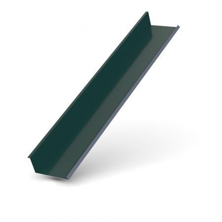 Планка примыкания нижняя 250х122х2000 Пластизол 0.5