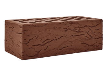 Белебеевский кирпич лицевой 1.4НФ шоколад рустик