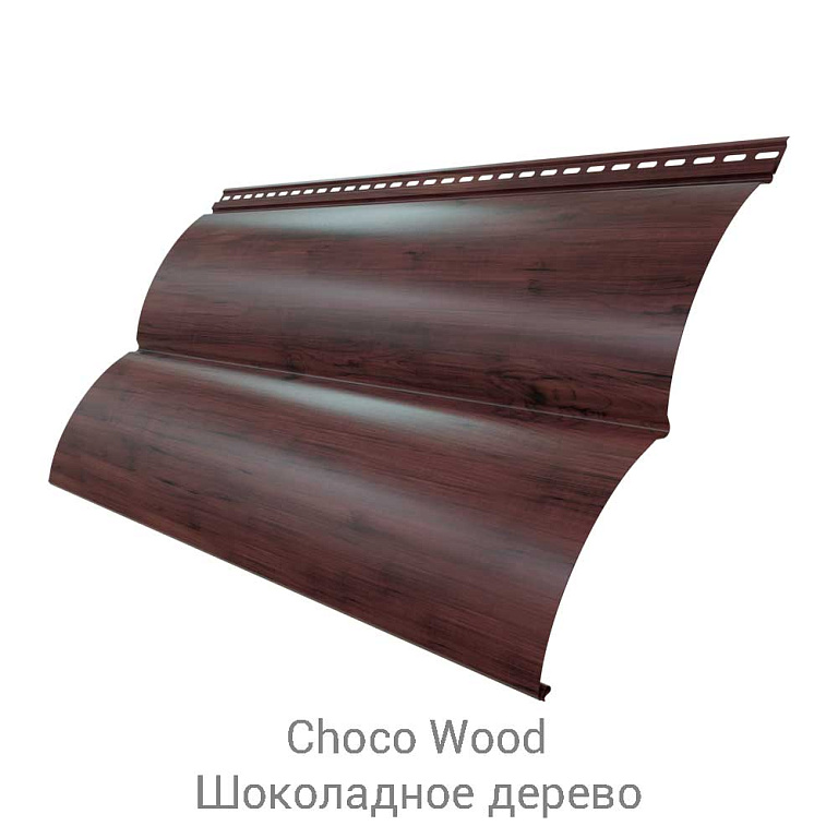 Сайдинг металлический Блок-хаус New Colority Print dp 0.45/30