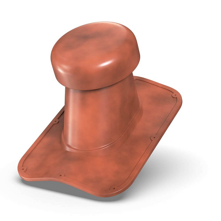 Выход универсальный Металл Профиль Ø110/200 на металлочерепицу